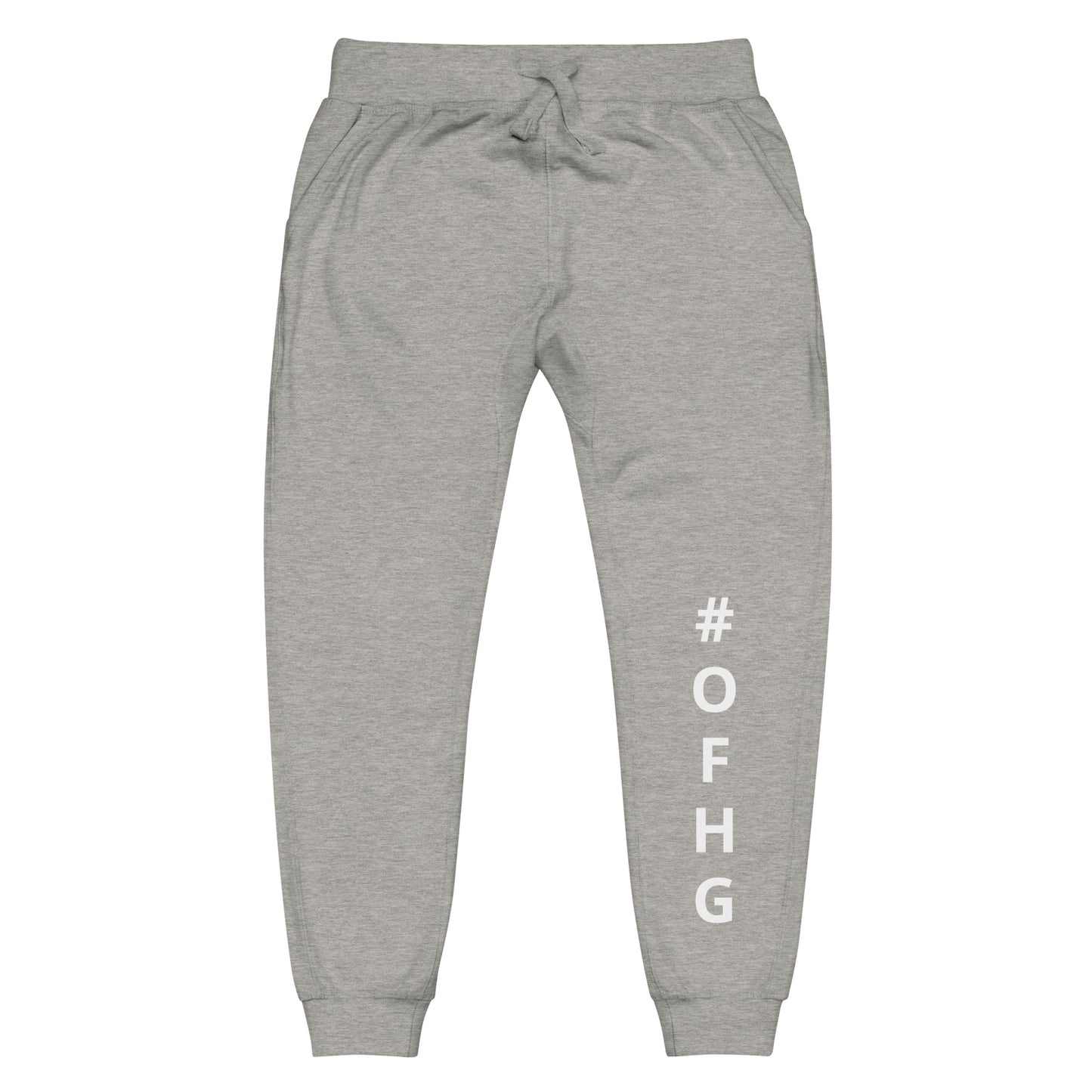 Unisex fleece sweatpants